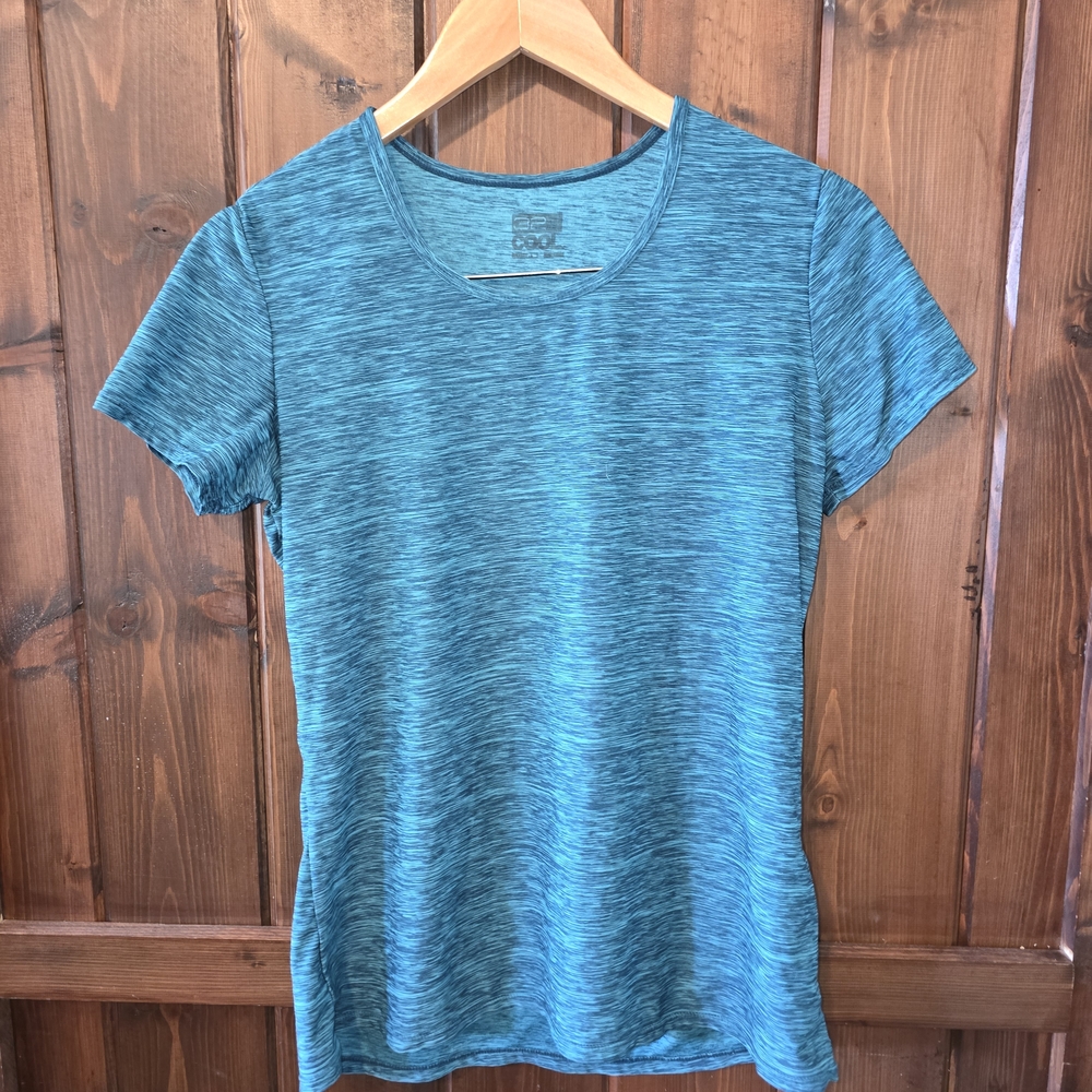 32 Degrees Women's Blue Short Sleeve Tee